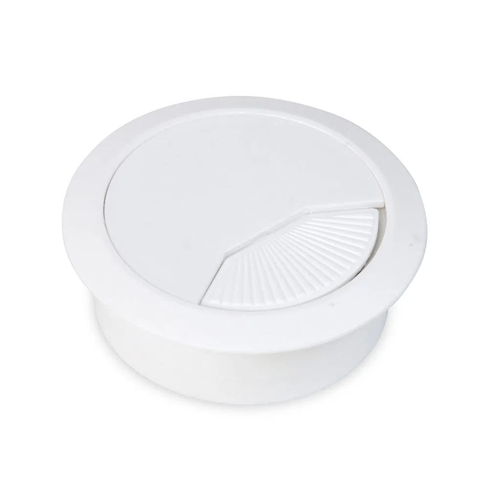 PASA CABLE BLANCO 60MM