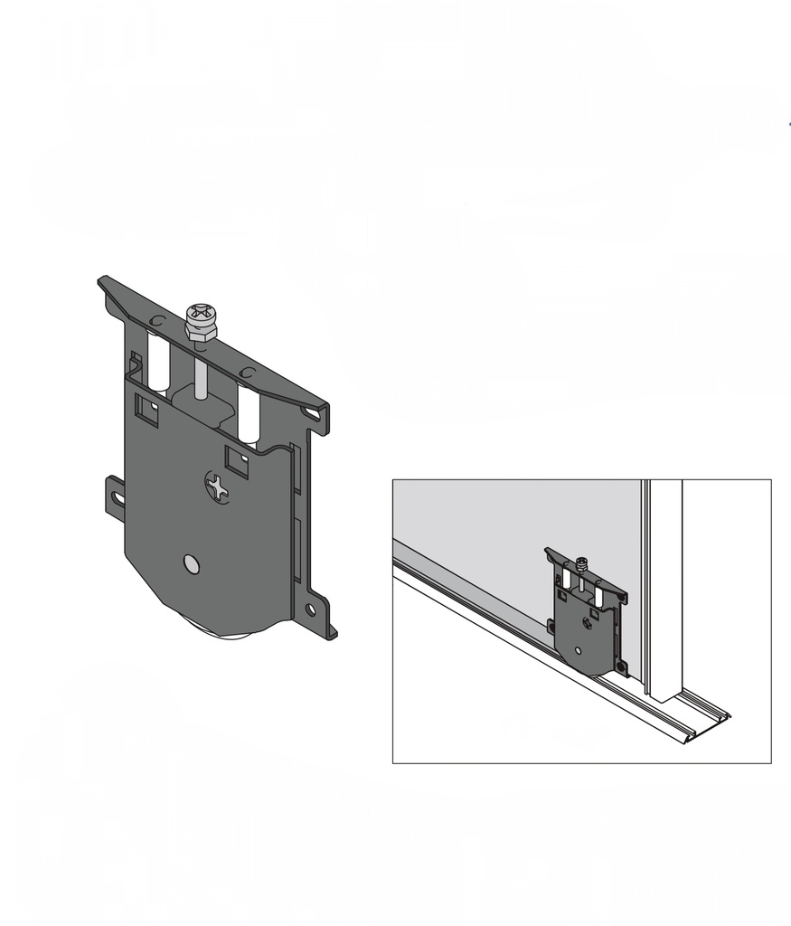 RODAMIENTO INFERIOR ARMARO UND INTHER