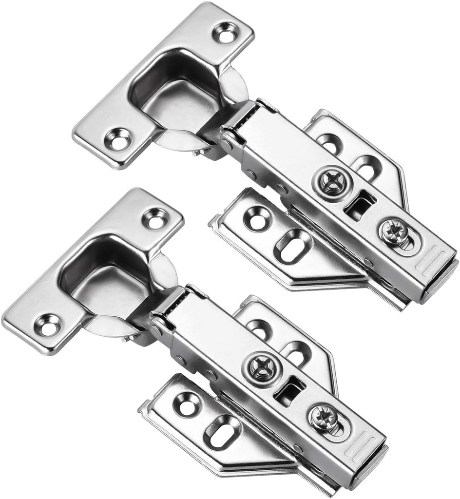 BISAGRA RECTA CLIP ON CIERRE LENTO PAR 3D