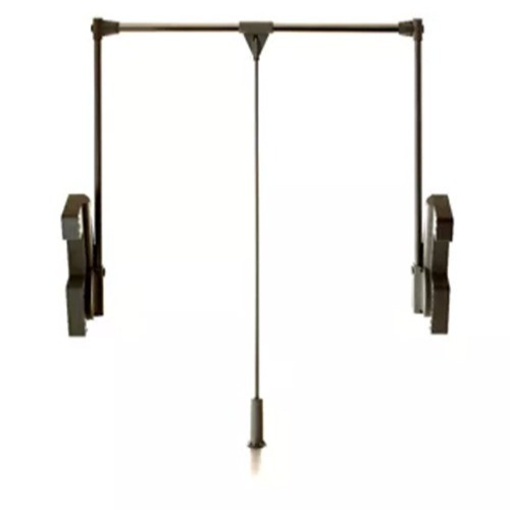 TUBO PERCHERO EXTRAIBLE PARA CLOSET 830-1150 MOKA INTHER