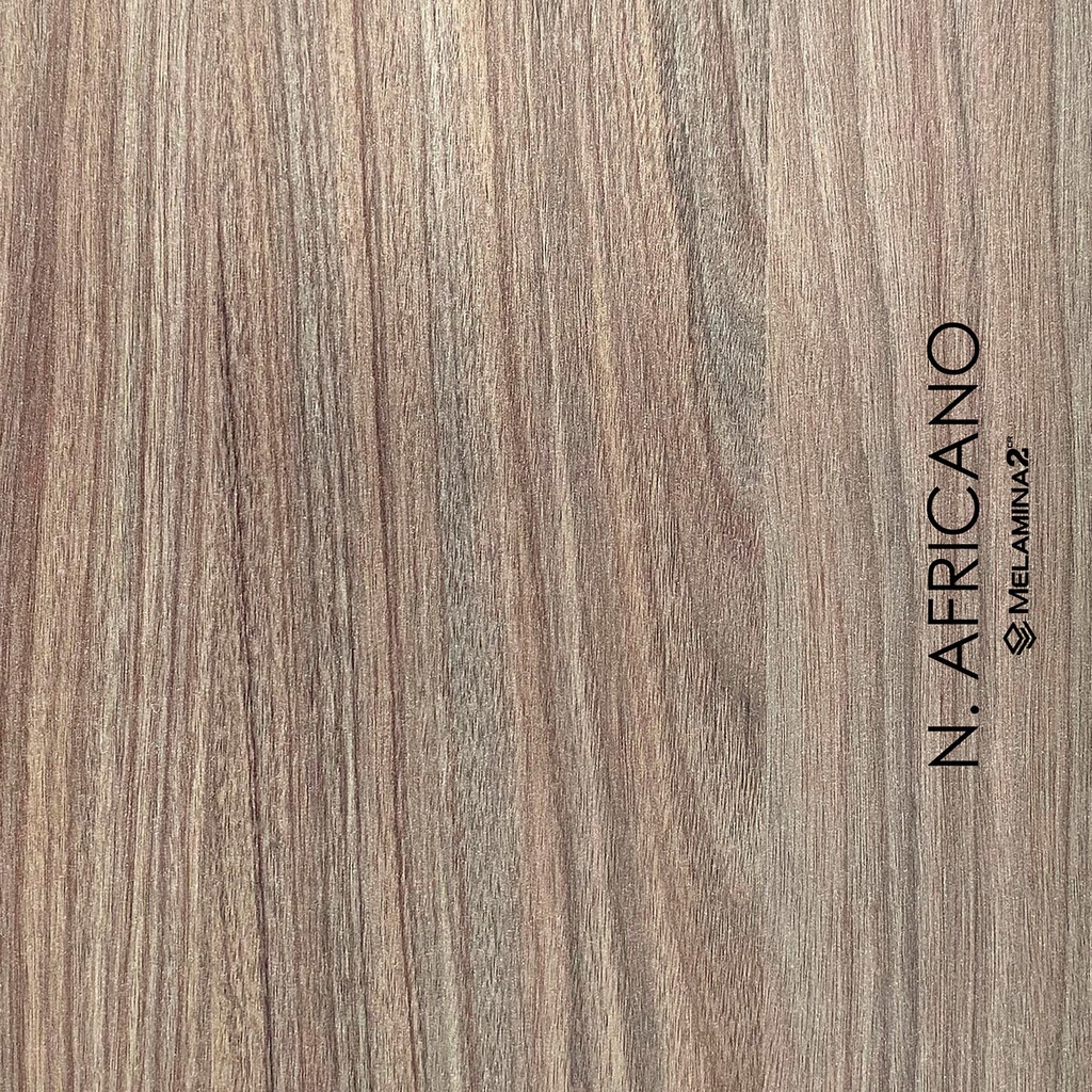 MELAMINA NOGAL AFRICANO STANDARD 15X183X250 MASISA