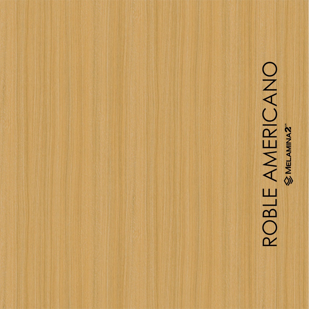 MELAMINA ROBLE AMERICANO HIDROFUGA 18X214X244 VESTO
