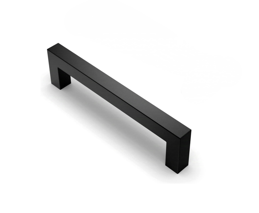 TIRADERA CUADRADA NEGRO 128 AND