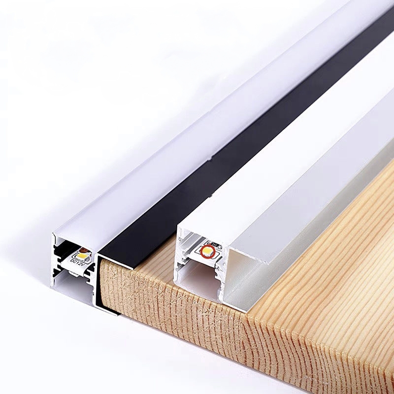 PERFIL LED ALUMINIO ESTANTE MELAMINA 2M IT54910