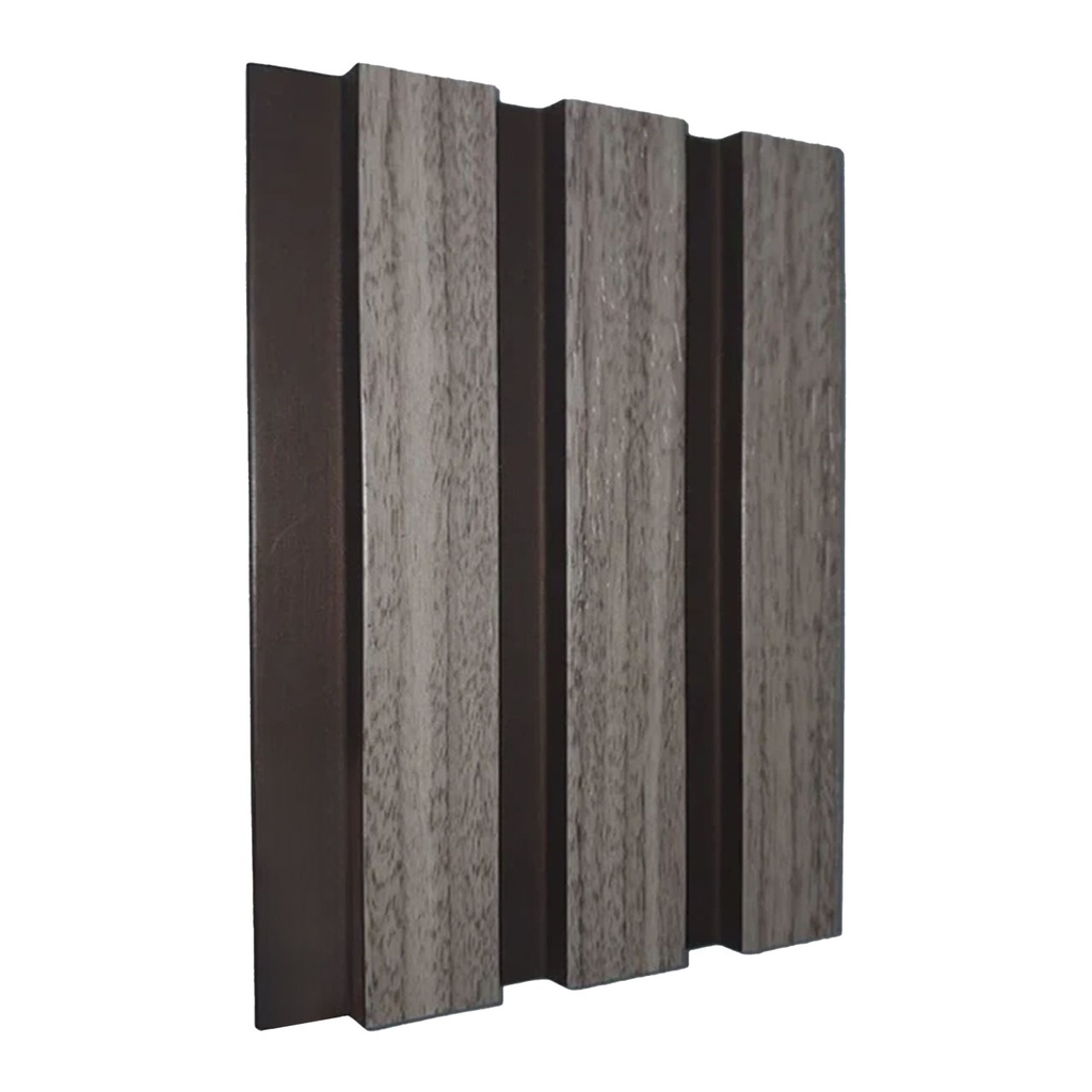 LAMINA ACANALADA DECORATIVA  GREY WOOD 12X120X290 DE051