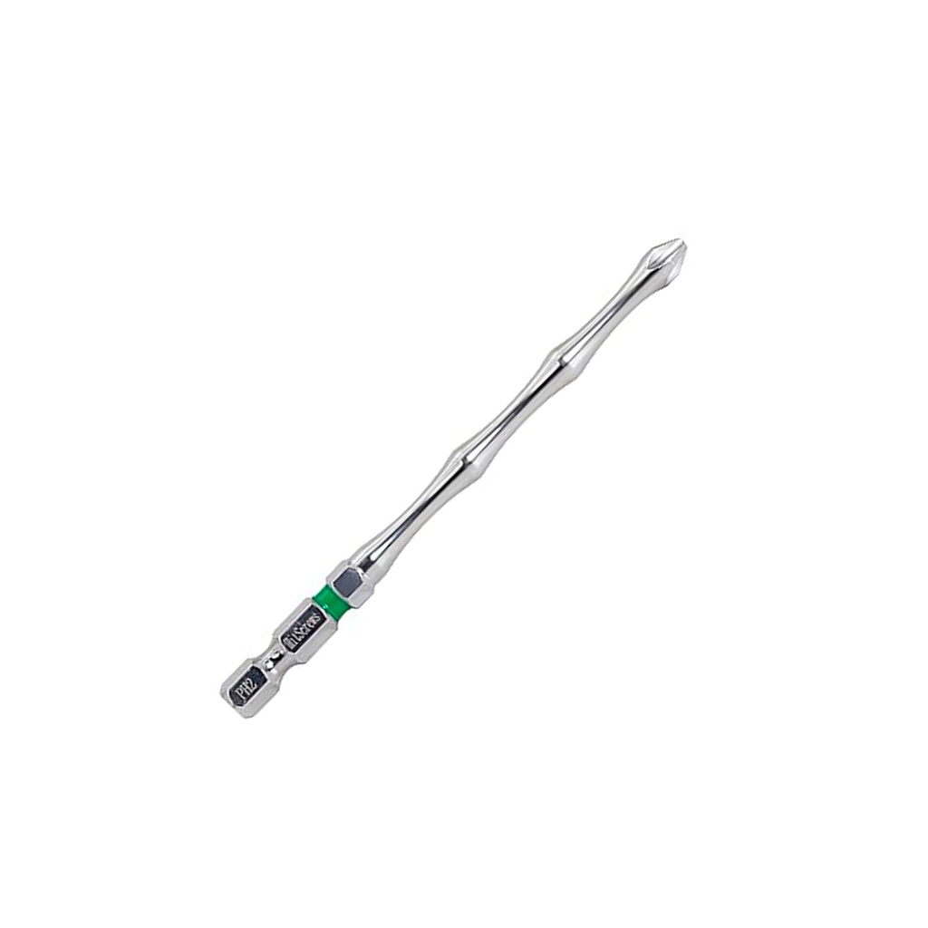 PUNTA PH2 DESTORNILLADOR IMANTADA 10CM 4" GRIS