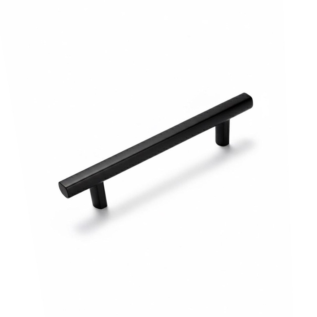 TIRADERA HEXAGONAL NEGRO MB 128MMS HM45020