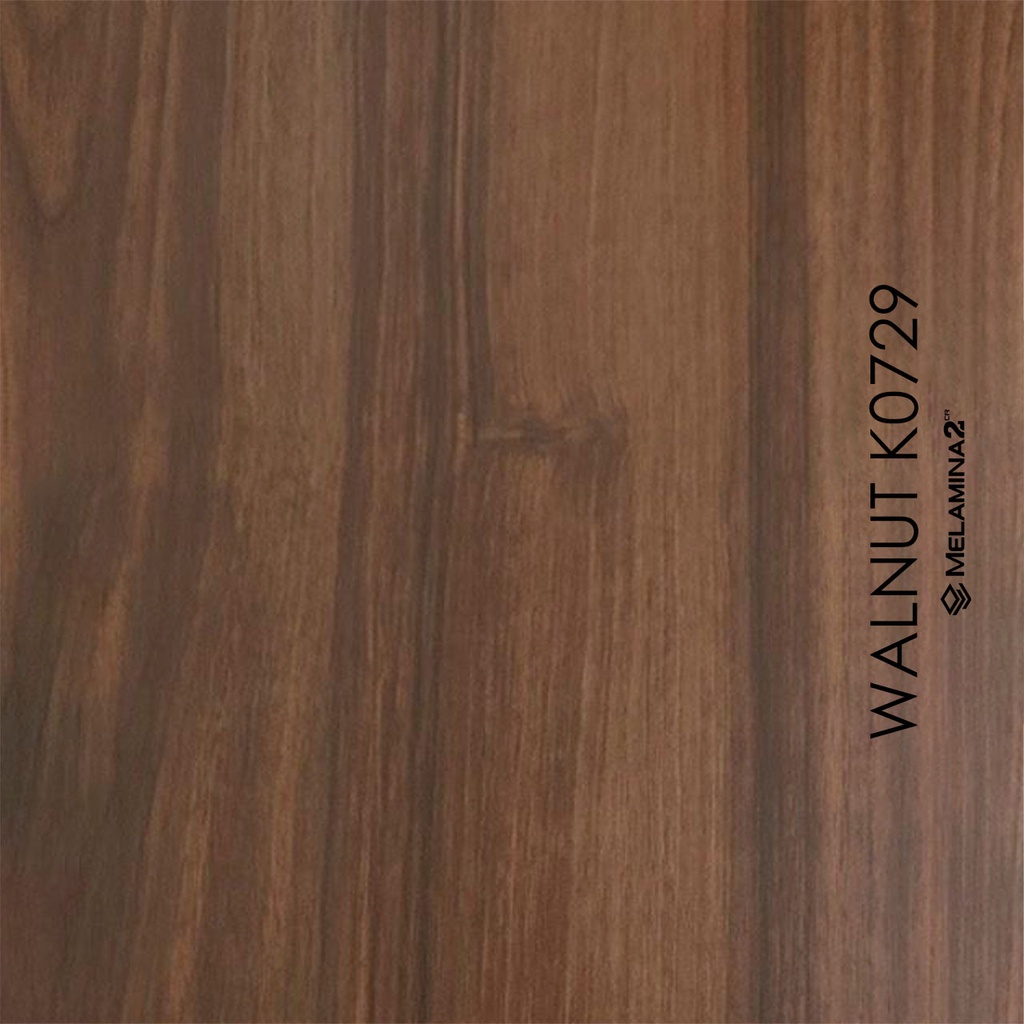 MELAMINA WALNUT 0729 STANDARD 19X207X280 ESPAÑOLA