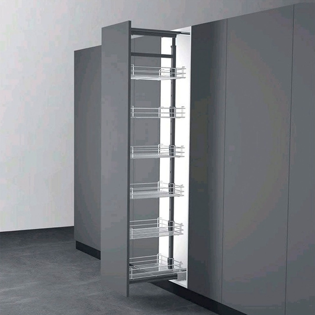 ALACENA EXTRAIBLE 300MM 6 NIVELES INOX IT21515