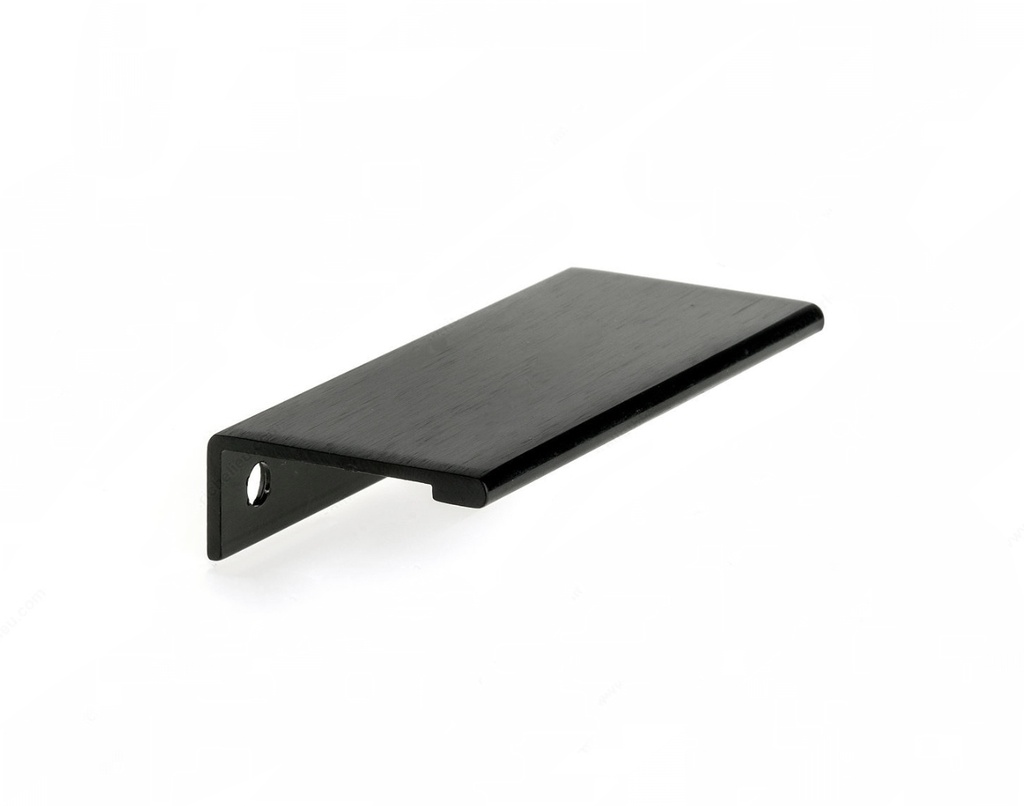 TIRADERA CANTO L NEGRO MATE 96MM