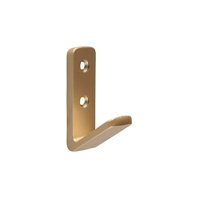 GANCHO PERCHERO 3 DORADO SG