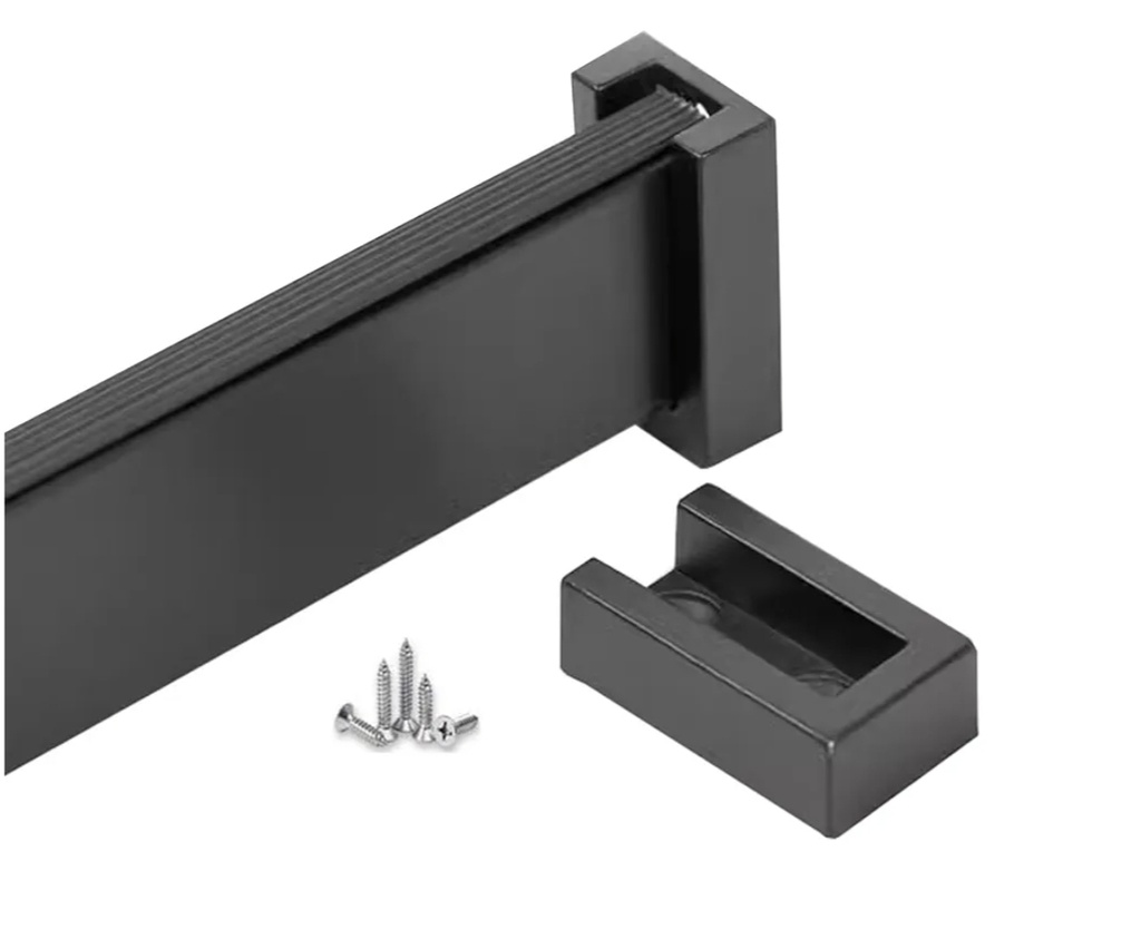 SOPORTE LATERAL TUBO CUADRADO MOKA 2UND SYSKOR