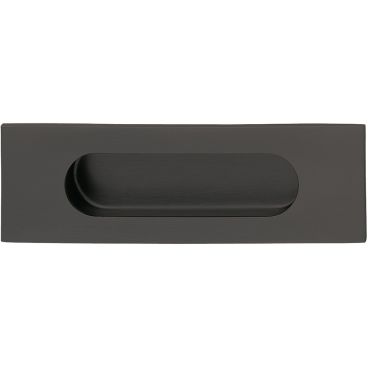 TIRADERA EMBUTIR RECTANGULAR INOX NEGRO MATE HAFELE