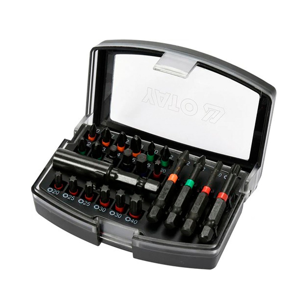 PUNTAS DESATORNILLADOR MIXTAS IMANTADAS 32P