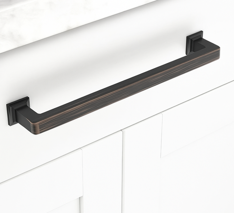 TIRADERA LONDON BRONCE AÑEJADO ORB 224MMS HM41735