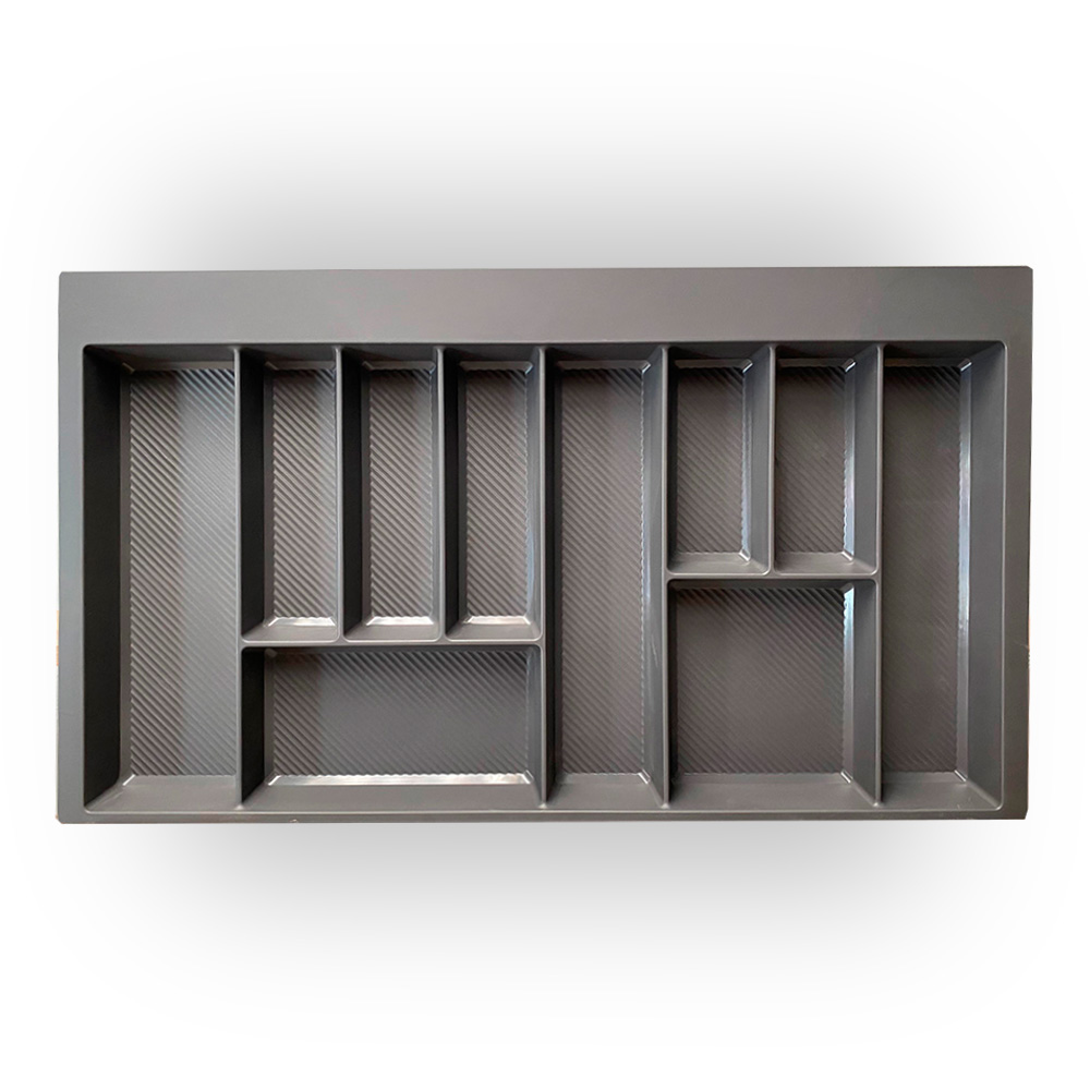 CUBERTERO PLASTICO S-LIINE 900MM ANTRACITA IT13435