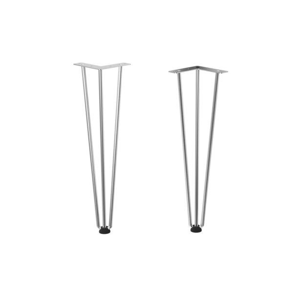 PATA MUEBLE HARPIN NIQUEL UND 40CM
