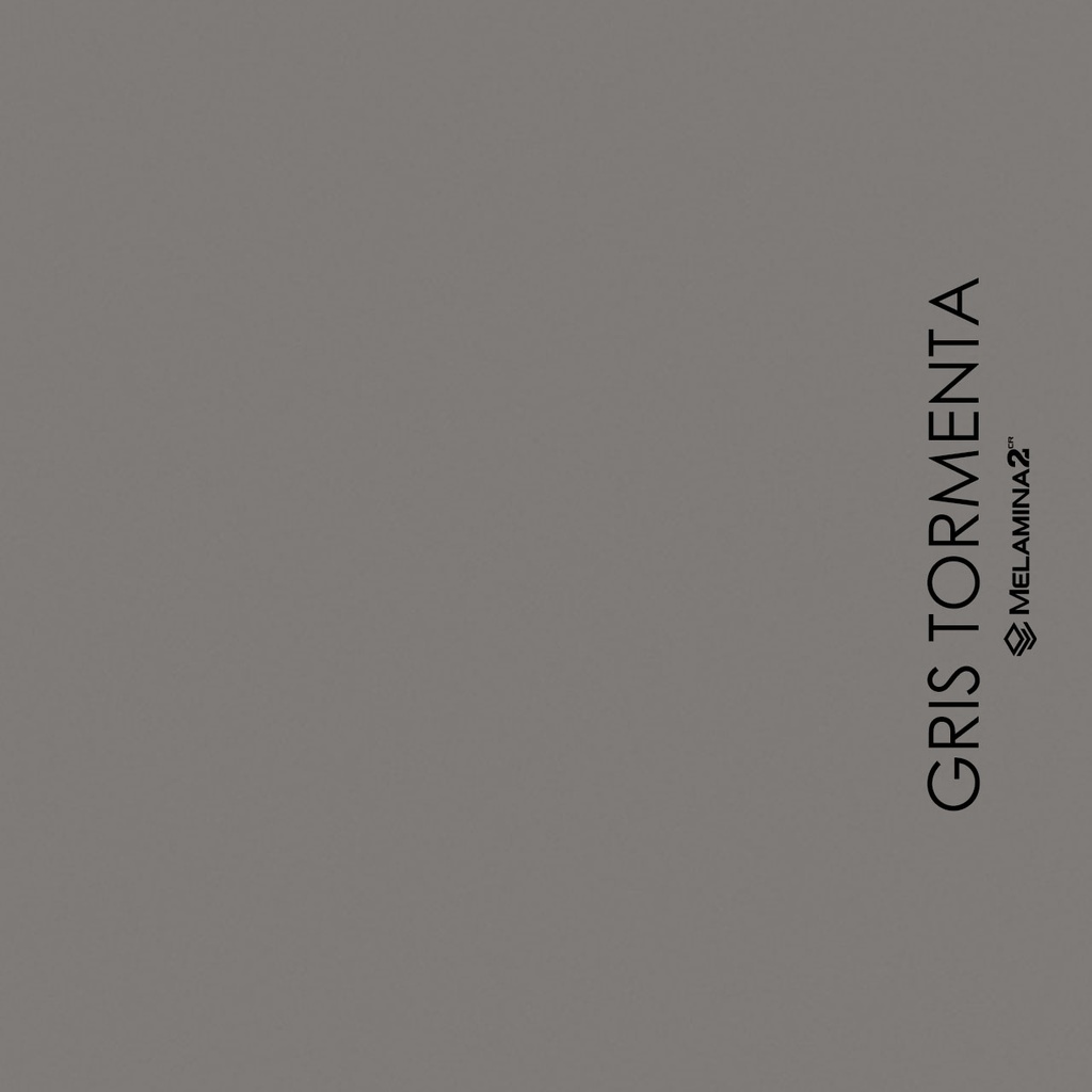 MELAMINA GRIS TORMENTA HIDROFUGA 18X210X244 ESPAÑOLA