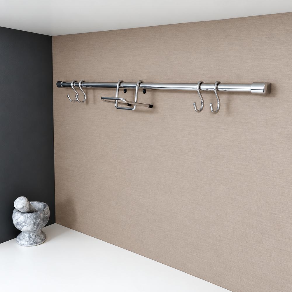 TUBO 60CM PARA COLGAR GANCHOS