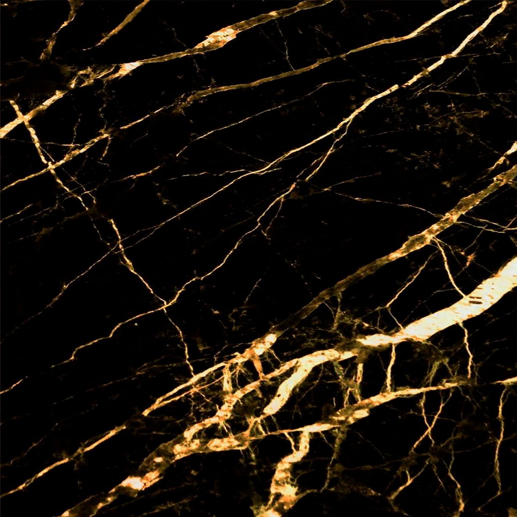 PANEL PVC DECORATIVO MARMOL GOLDEN BLACK 3X122X244