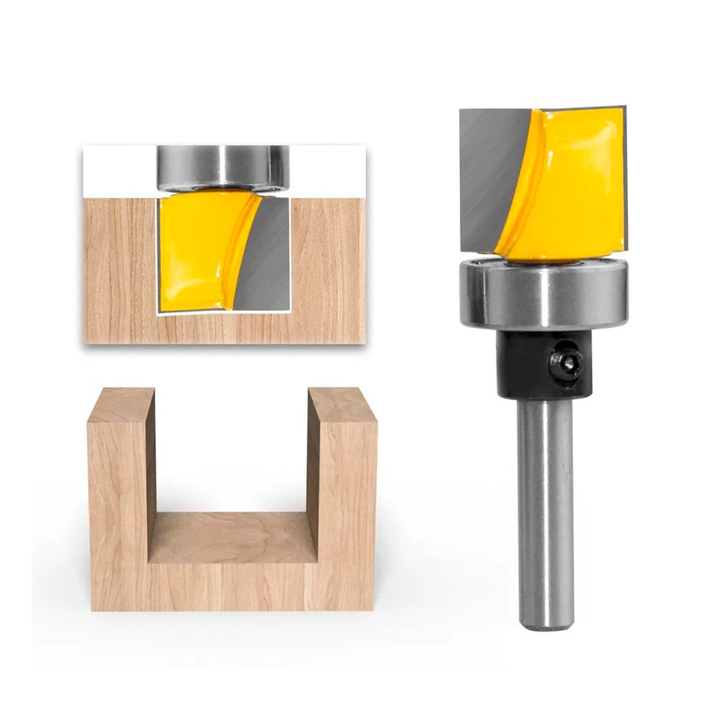 CUCHILLA COPIADORA CARBURO 1/4X3/4X5/8 AMARILLO
