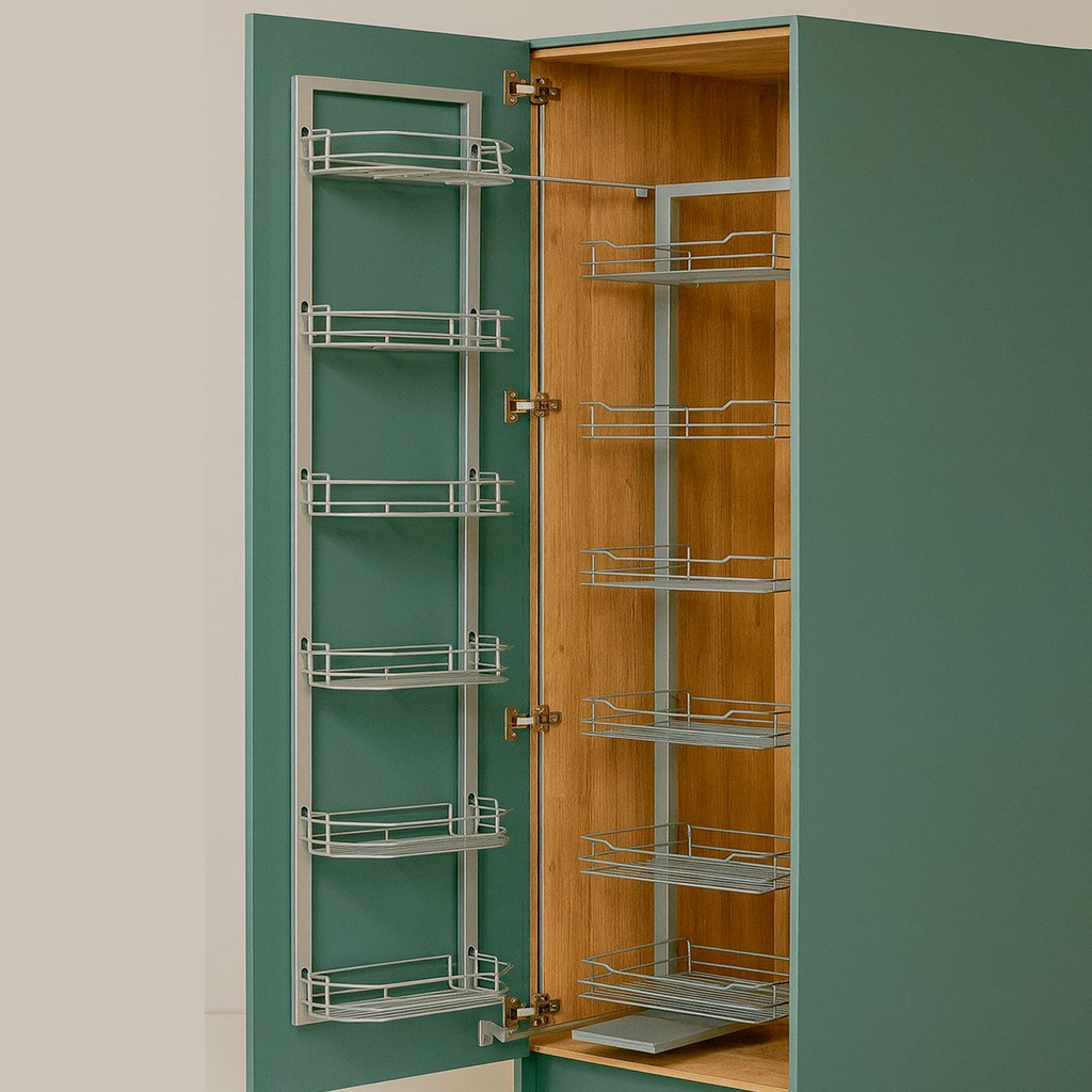 ALACENA ABATIBLE 450MM 6 NIVELES GRIS IT21305