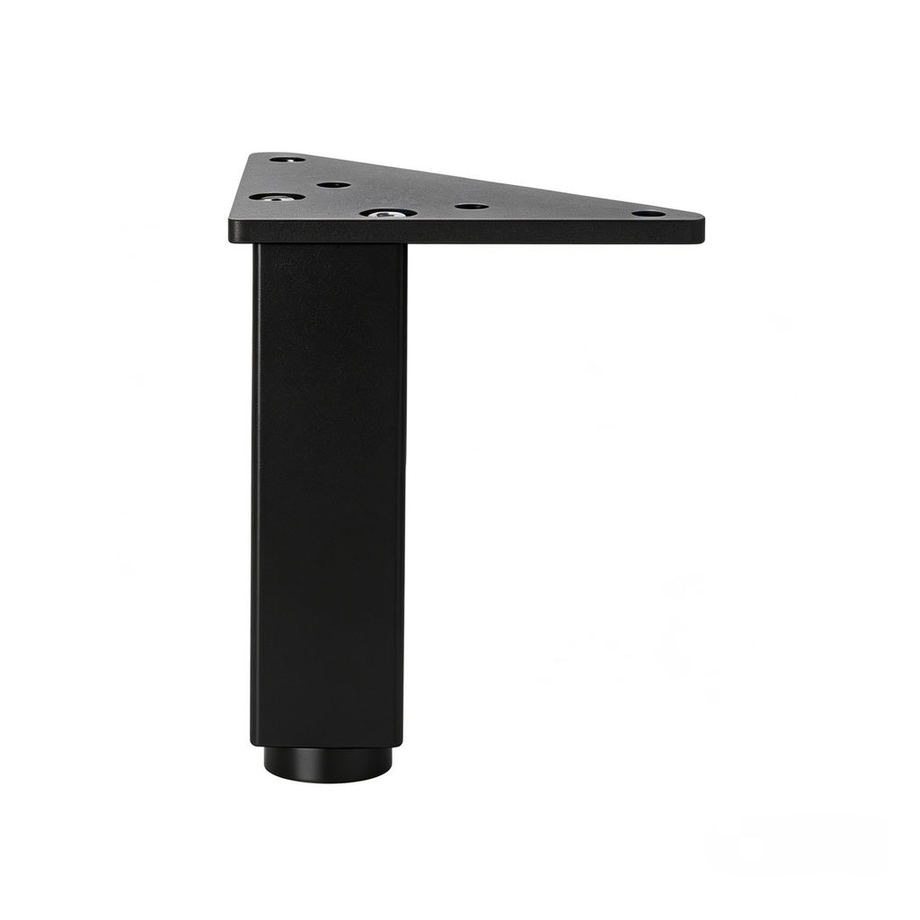 PATA MUEBLE NEGRO LUCENA 15CM UND HM60915