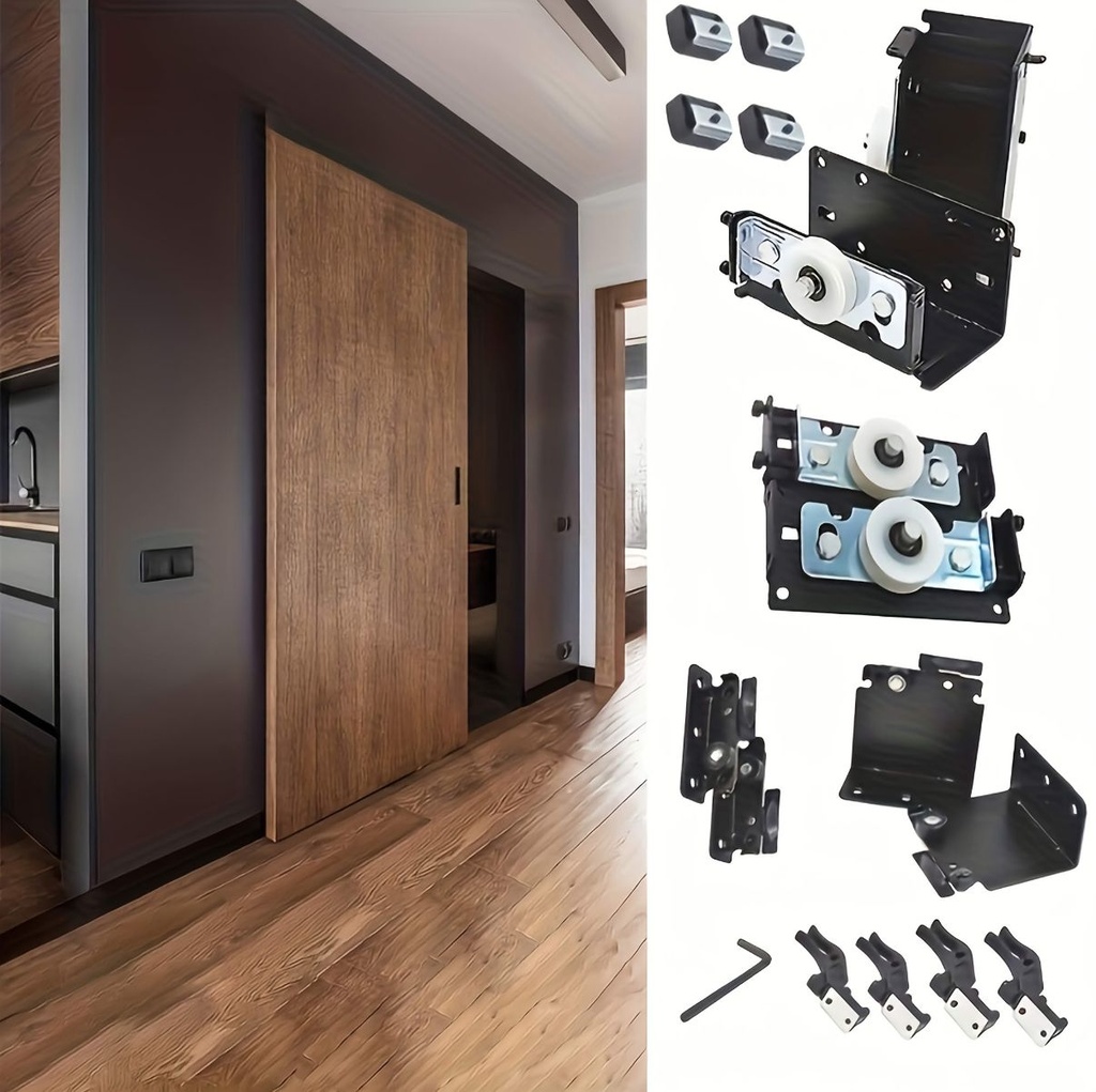 RIEL P PUERTA OCULTA 1.2M CON CIERRE LENTO 80KG