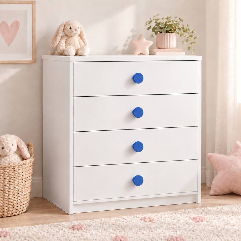 POMO INFANTIL CIRCULAR AZUL
