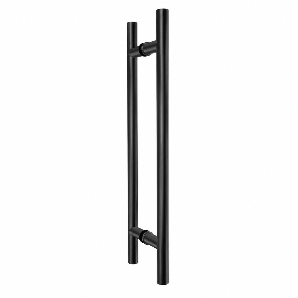 MANILLON REDONDO CENTRO 80CM-LARGO 120CM INOX 304 NEGRO PAR