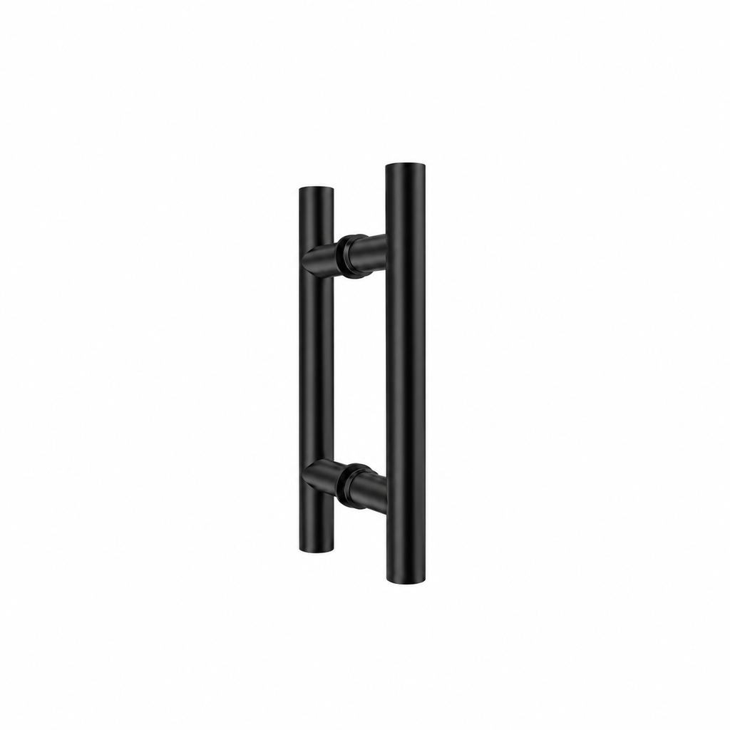 MANILLON REDONDO CENTRO 15CM-LARGO 30CM INOX 304 NEGRO PAR