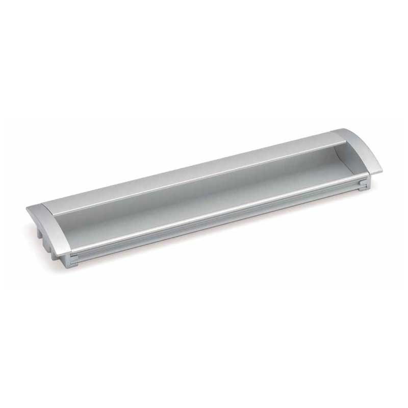 TIRADERA EMBUTIR RECTANGULAR ALUMINIO 192MM HM42830 