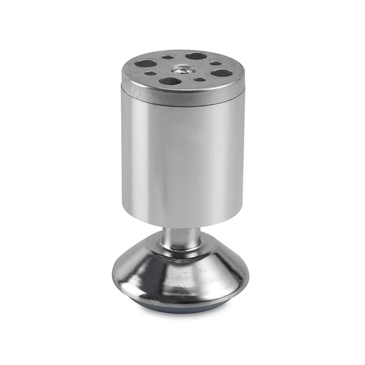 [PATA ALUMINIO 10] PATA MUEBLE ALUMINIO CILINDRICA UND 10CM