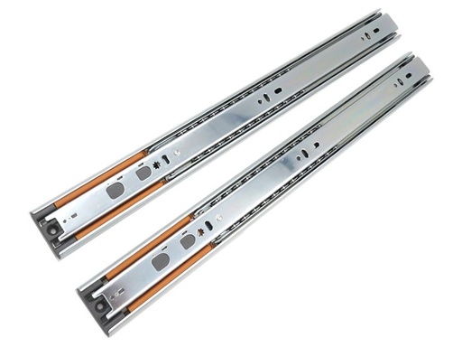 [RIEL PUSH LENTO 18] RIEL TELESCOPICO CIERRE LENTO PUSH OPEN 18 450MMS ECO