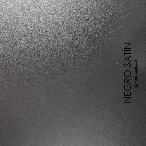 [ST-6X8-18 NEGRO MASI] MELAMINA NEGRO SATINADO STANDARD 18X183X250 MASISA