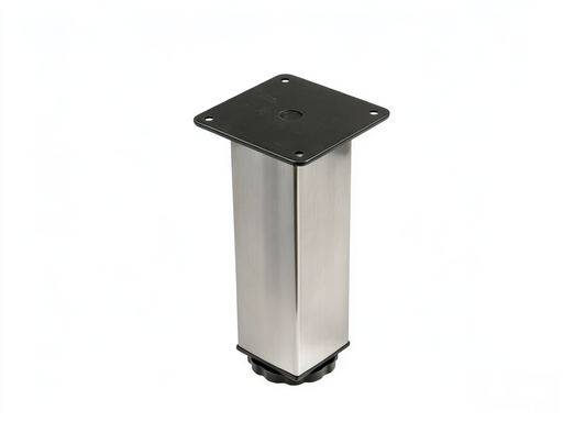 [PATA CUADRADA 12] PATA MUEBLE INOXIDABLE CUADRADA UND 12CM