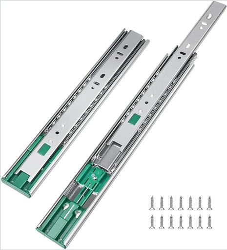 [RIEL LENTO 14 FGV] RIEL TELESCOPICO CIERRE LENTO 14 350MMS FGV