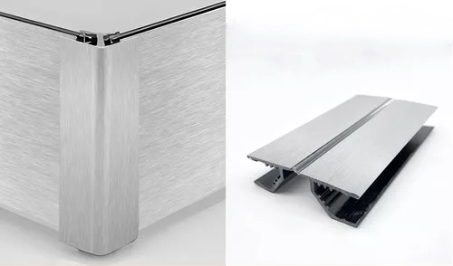 [ESQUINERO ALU FLEX] ESQUINERO RODAPIE ALUMINIO FLEXIBLE 90X10CM ESPAÑOL