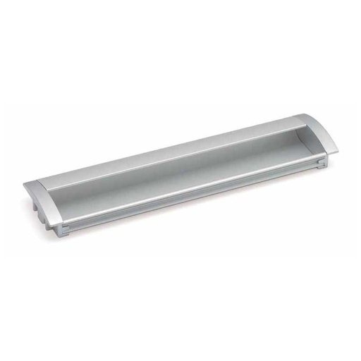 [TIR EMBUTIR ALUM 128] TIRADERA 3557 EMBUTIR ALUMINIO RENTANGULAR 128MM