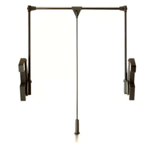 [TUBO EXTRAIBLE 83115] TUBO PERCHERO EXTRAIBLE PARA CLOSET 830-1150 MOKA INTHER