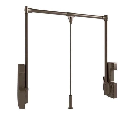 [TUBO EXTRAIBLE 60-83] TUBO PERCHERO EXTRAIBLE PARA CLOSET 600-830 MOKA IT41110 INTHER