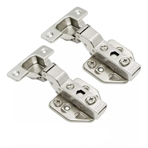 [BISAGRA SEMICURV SYS] BISAGRA SEMICURVA CLIP ON CIERRE LENTO SALINIZADO PAR SYSKOR