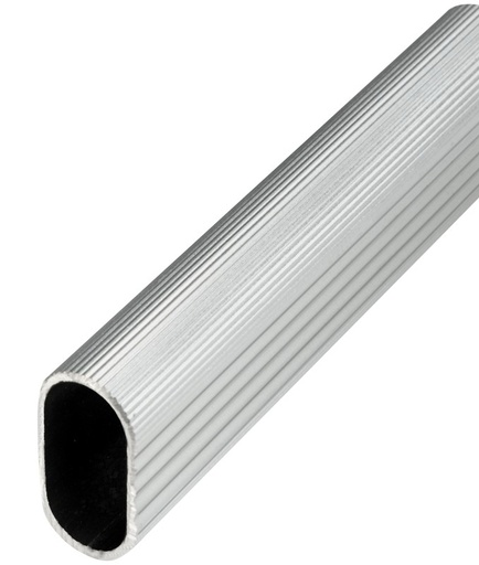[TUBO ALUMINIO 4M SYS] TUBO PERCHERO CLOSET OVALADO ALUMINIO 4M SYSKOR
