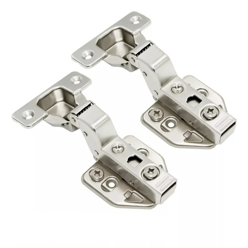 [BISAGRA CURVA SYSKOR] BISAGRA CURVA CLIP ON CIERRE LENTO SALINIZADO PAR SYSKOR