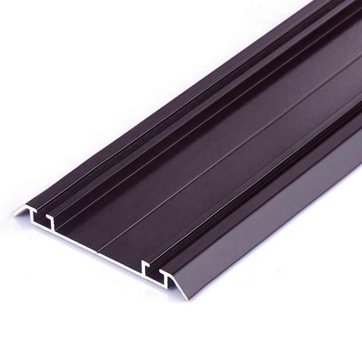 [CARRIL INFER 4 NEGRO] CARRIL INFERIOR ARMARIO MOD 171 NEGRO 400CM