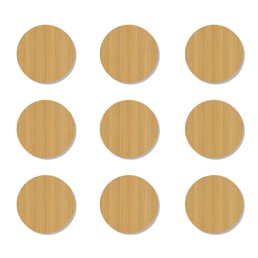 [TT ROBLE AMERICANO] TAPA TORNILLO ROBLE AMERICANO 200UND FORESTALES