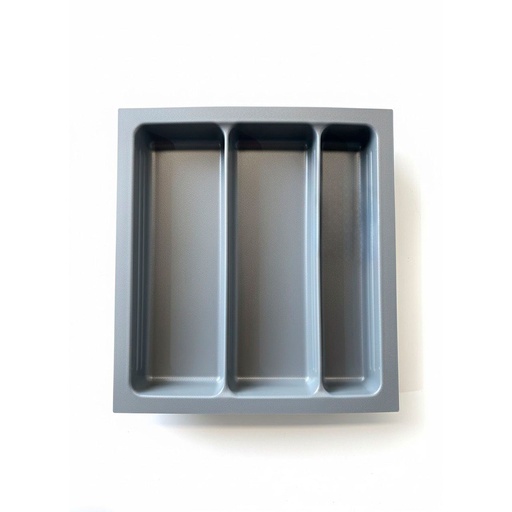 [CUBERTERO 450MM GRIS] CUBERTERO PLASTICO 450MM ANTRACITA