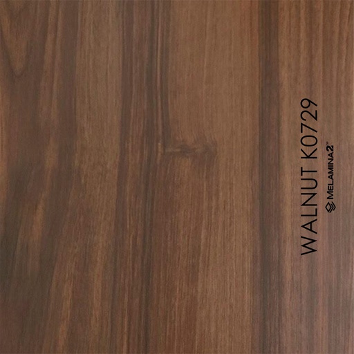 [HR 7X9 WALNUT 0729] MELAMINA WALNUT 0729 HIDROFUGA 19X207X280 ESPAÑOLA
