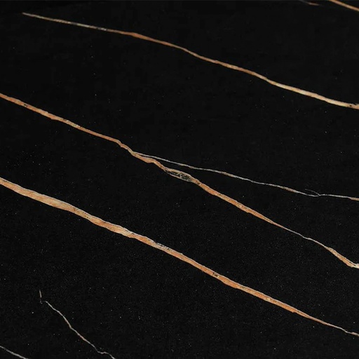 [PVC NEGRO DE024 4MM] PANEL PVC DECORATIVO MARMOL NEGRO 4X122X280 DE024