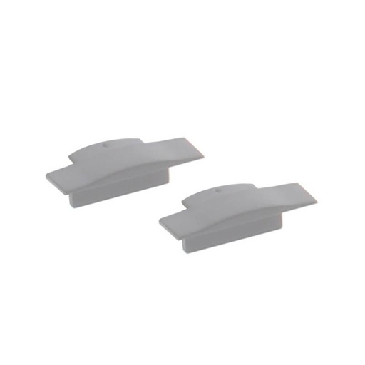 [SET TERMINAL ALUMI] SET TERMINAL Y CLIP PERFIL EMBUTIR LED ALUMINIO IT54060